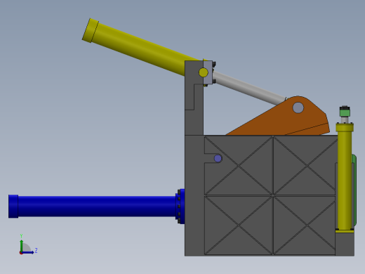 铝罐打包机左视缩略图