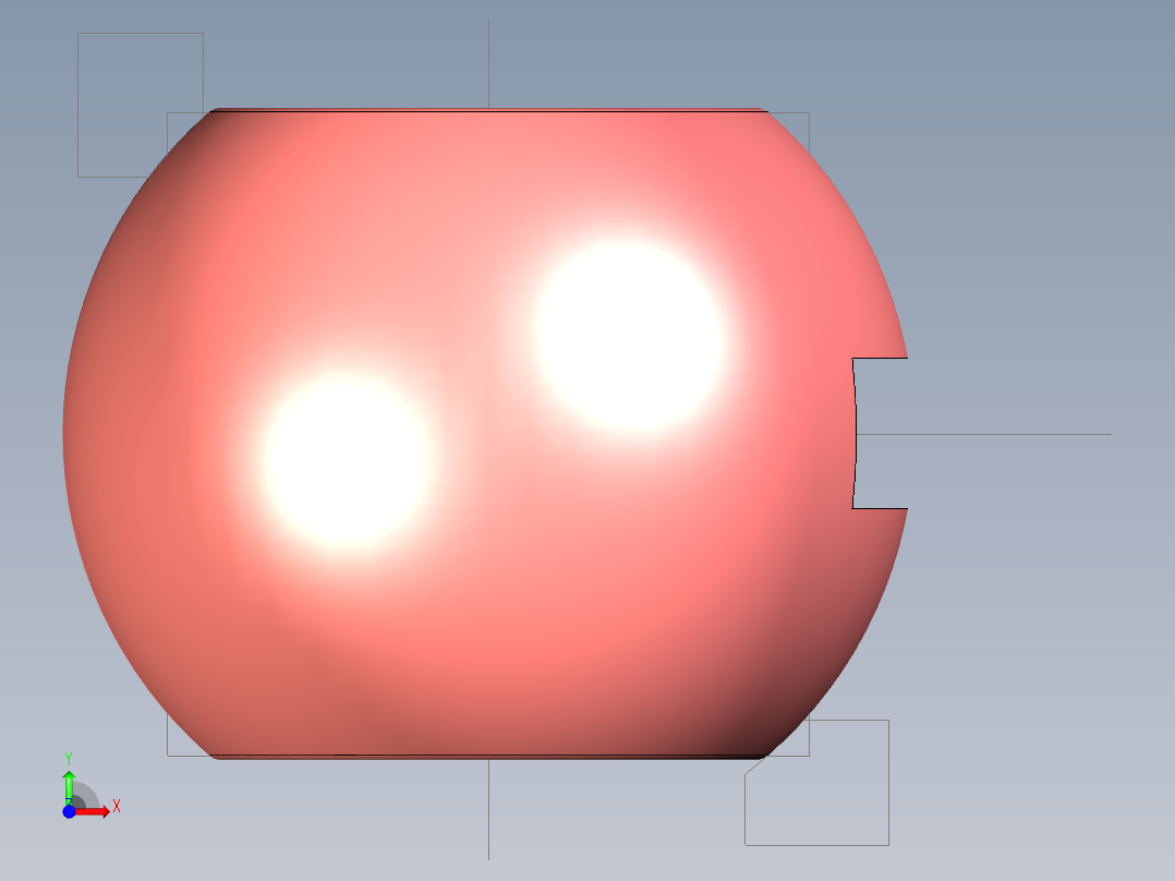 管道手动球阀-水管开关阀-手动阀门User Library-MD52C150DN20-2_MD52DN20.BP前视图