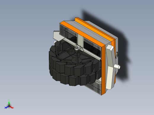 压碎后的洗沙厂