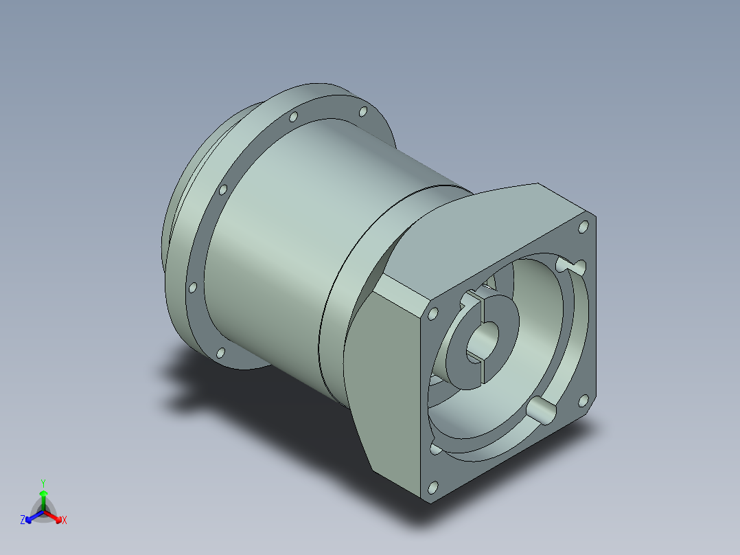 直齿PLH120-L2 22-110-145-M8.stp主视图