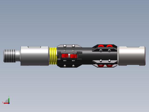抽油杆扶正器三维后视缩略图