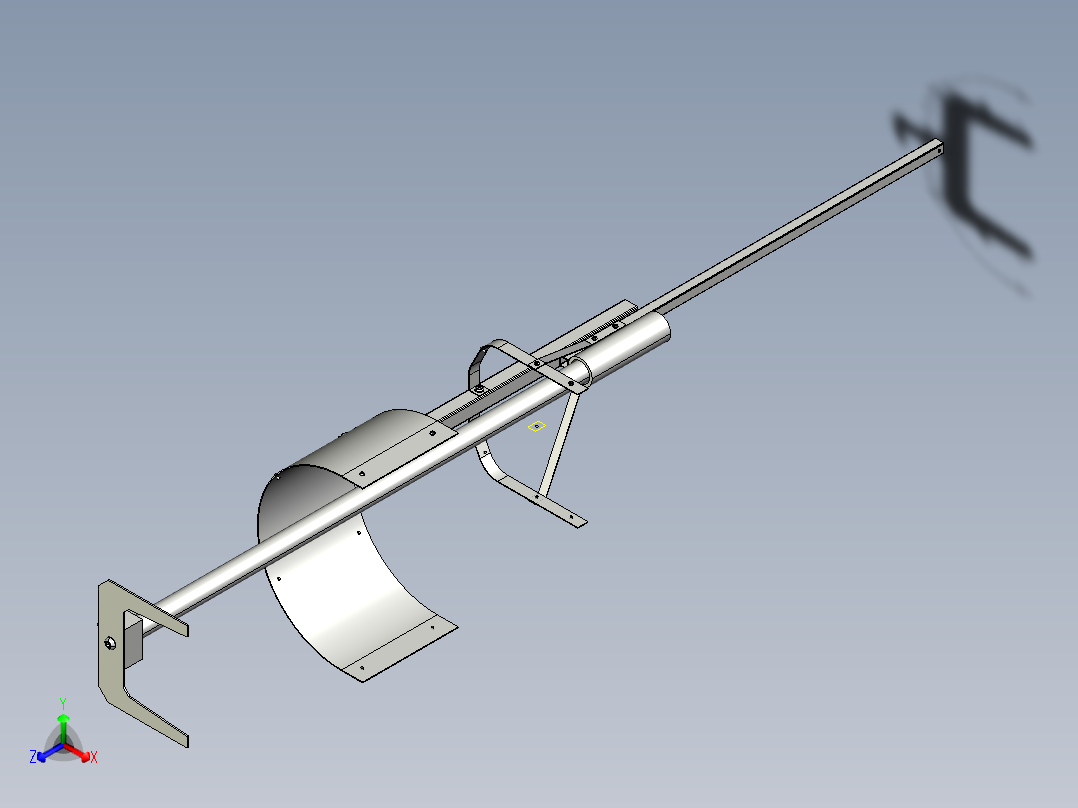 机械臂正等轴测图