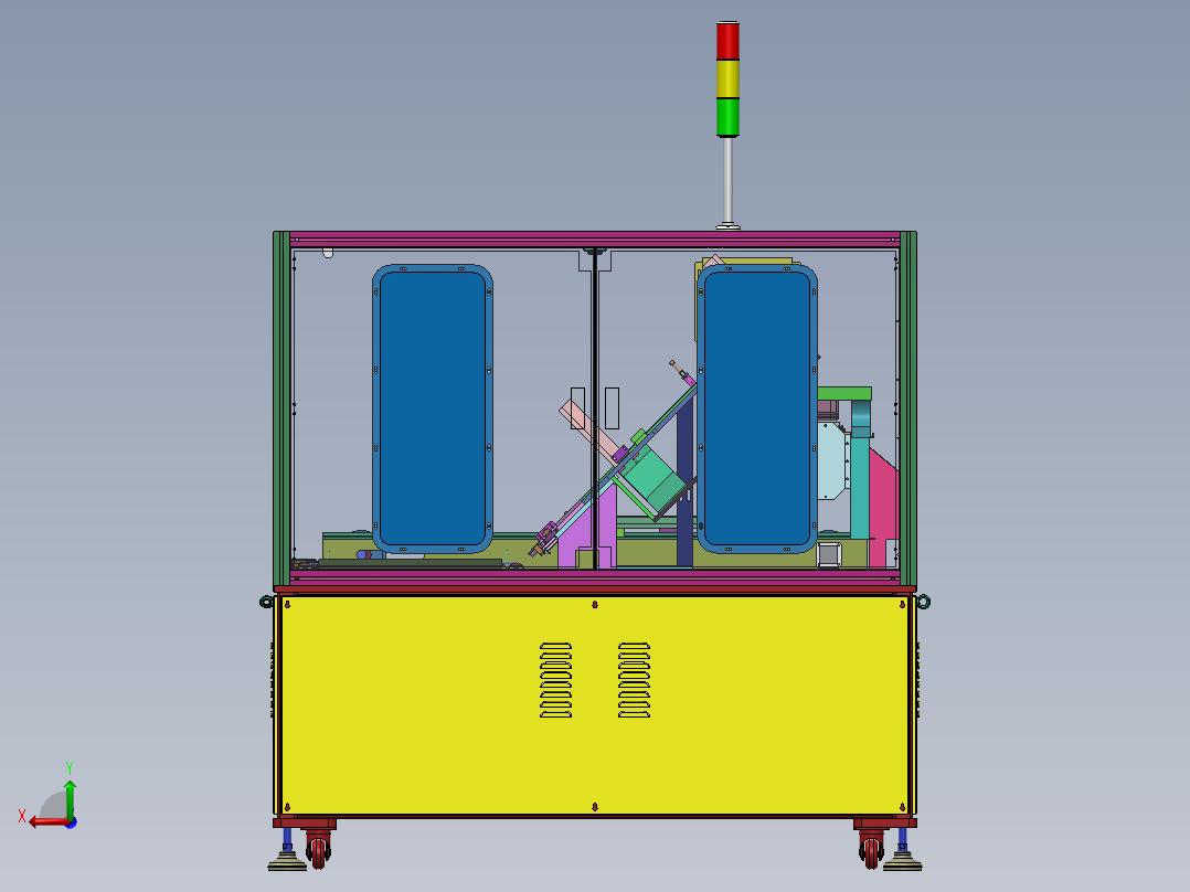 底壳组装设备sw16后视图