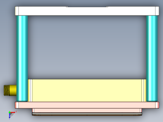 电脑外壳铣内腔治具俯视缩略图