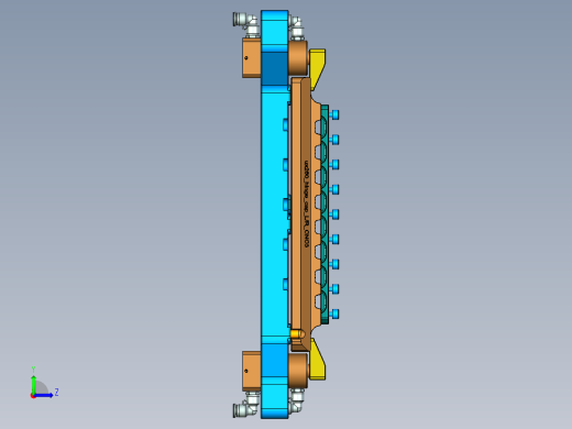 UX260 HINGE CAP R  CNC3-20200303左视缩略图