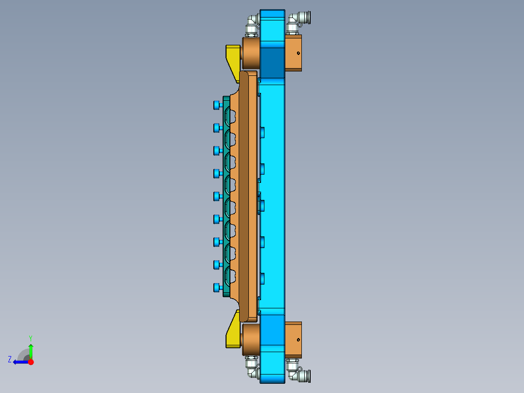 UX260 HINGE CAP R  CNC3-20200303右视图