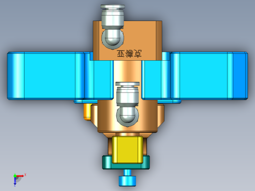 UX260 HINGE CAP R  CNC3-20200303俯视缩略图