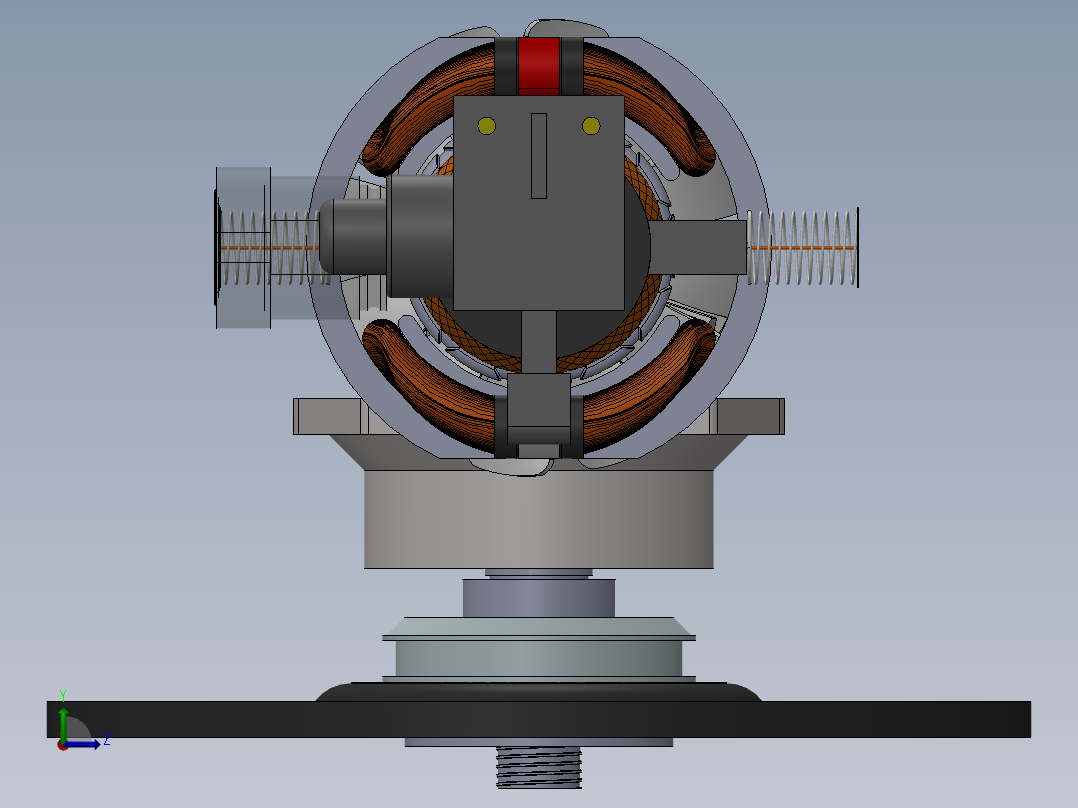 角磨机(4)左视图