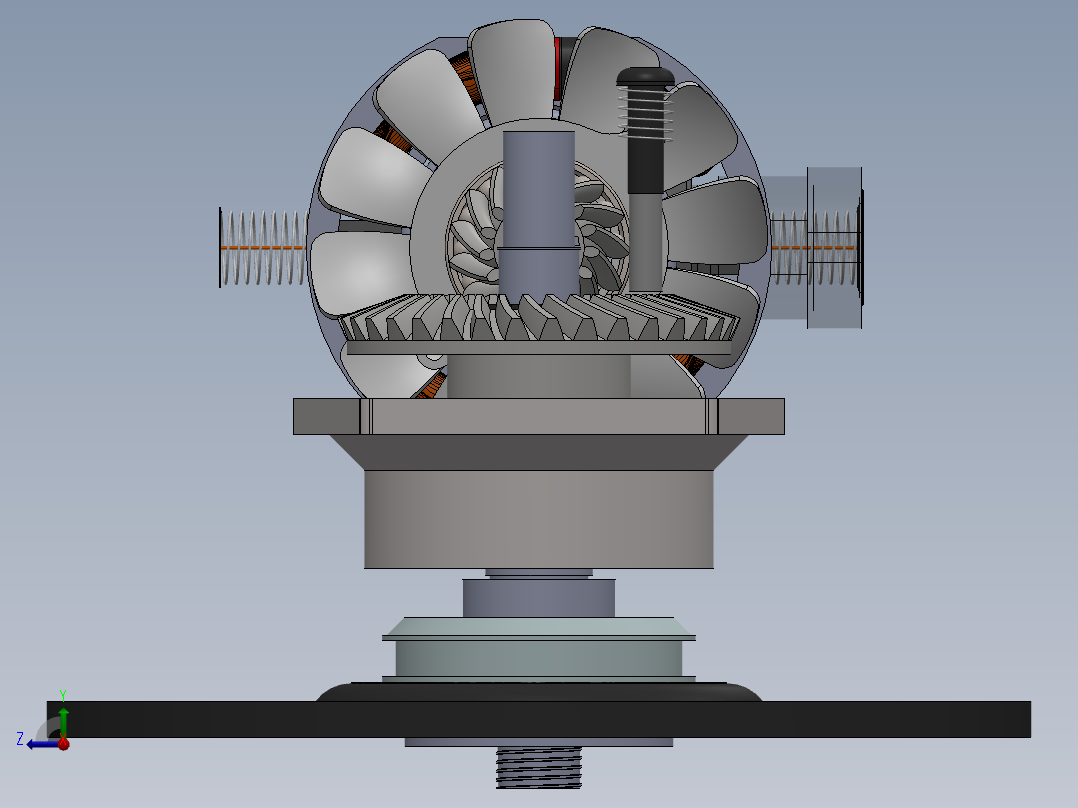 角磨机(4)右视图