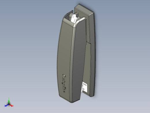 订书机正等轴测缩略图