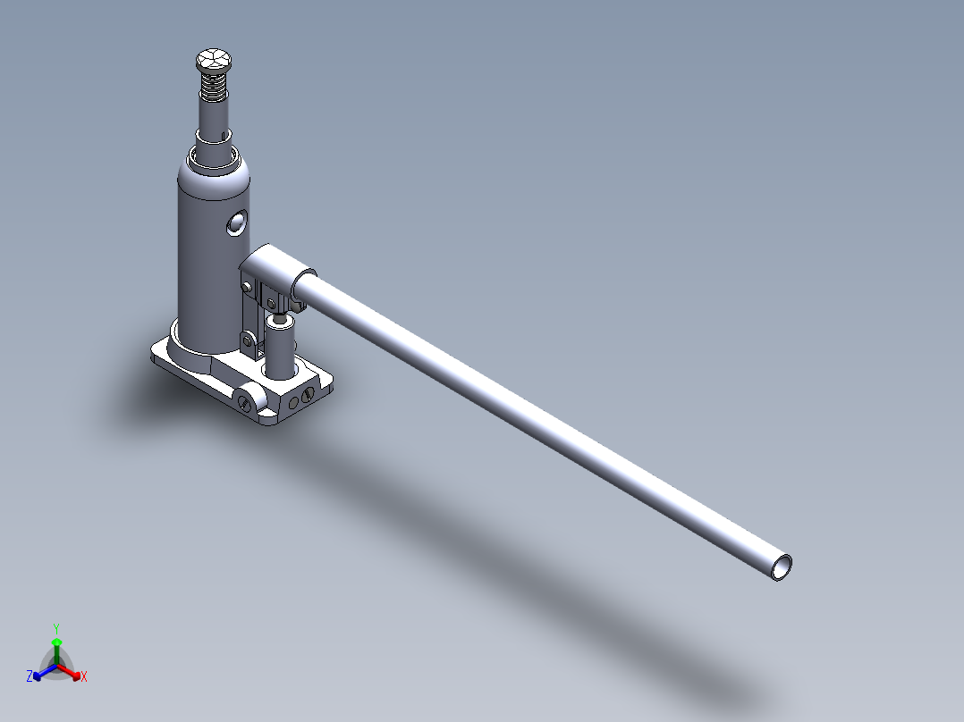 千斤顶(28)正等轴测图