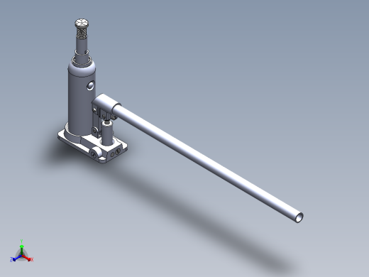 千斤顶(28)正等轴测缩略图