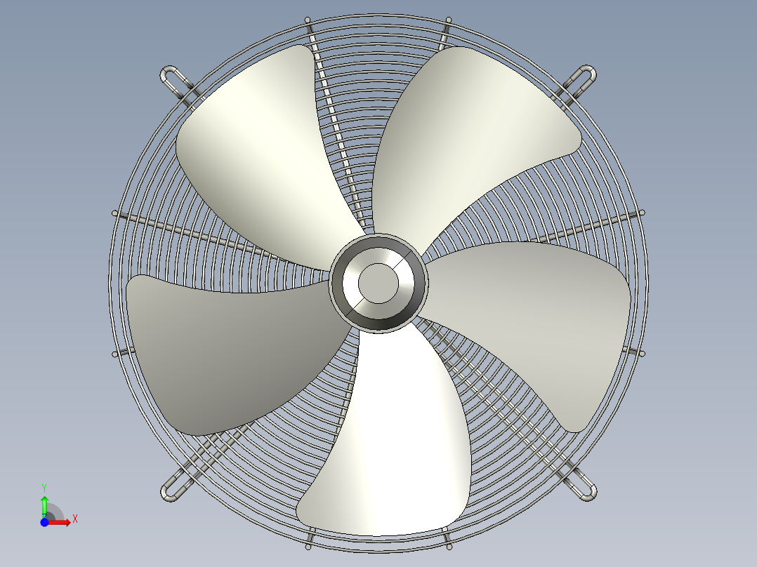 加热和冷却设备前视图