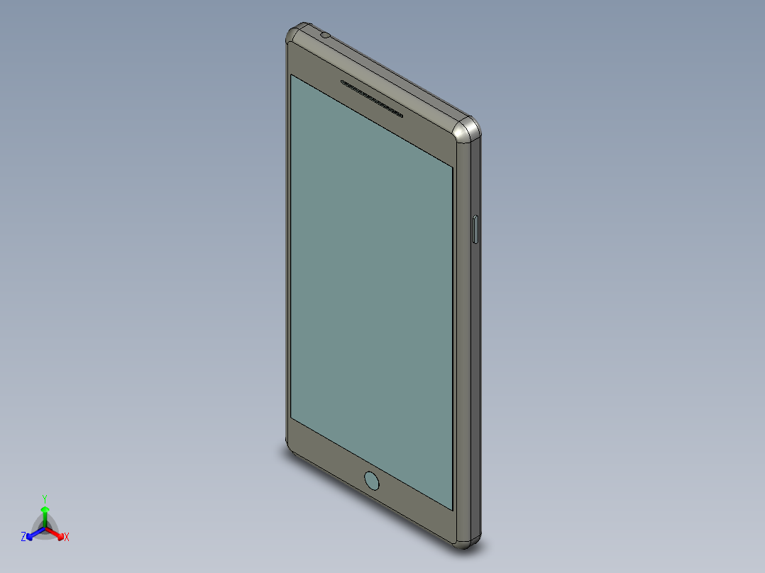 我在nx8 11中的第一个创作正等轴测图
