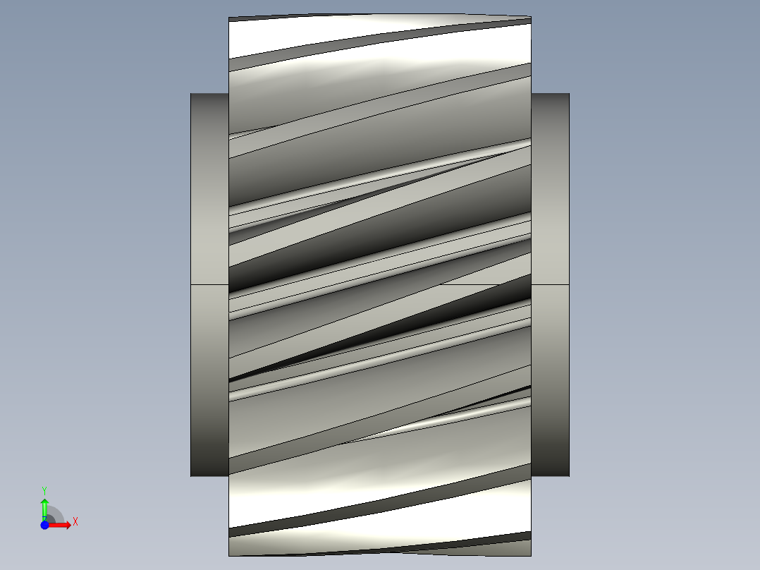 FXH高精度研磨斜齿齿轮HGL40-M4FXHHGL40-M4-15-35-1前视图