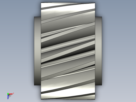 FXH高精度研磨斜齿齿轮HGL40-M4FXHHGL40-M4-15-35-1俯视缩略图