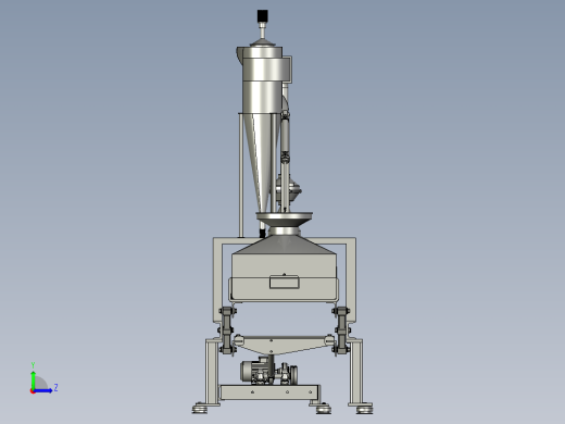 石灰配加系统的除尘措施左视缩略图
