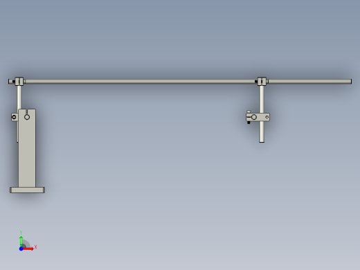 RS-滚胶机第一段宽度调节杆组合前视缩略图