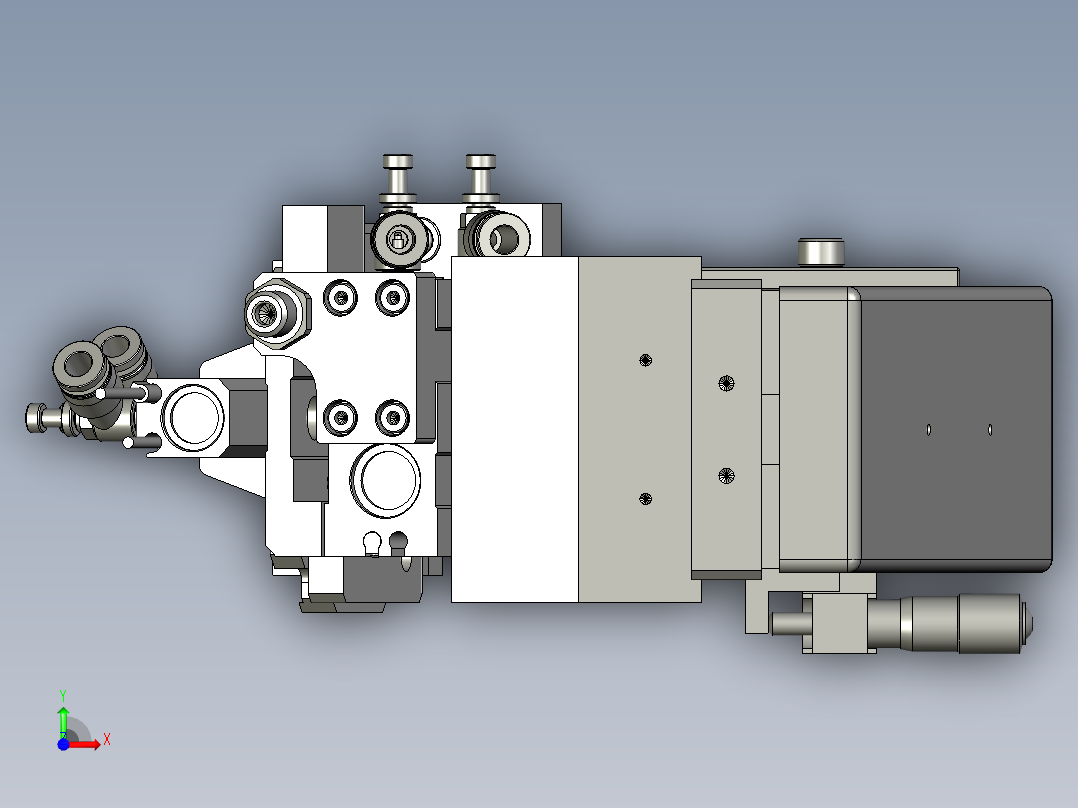 20090102-7100-X1-A1Bending-上刀2模块前视图
