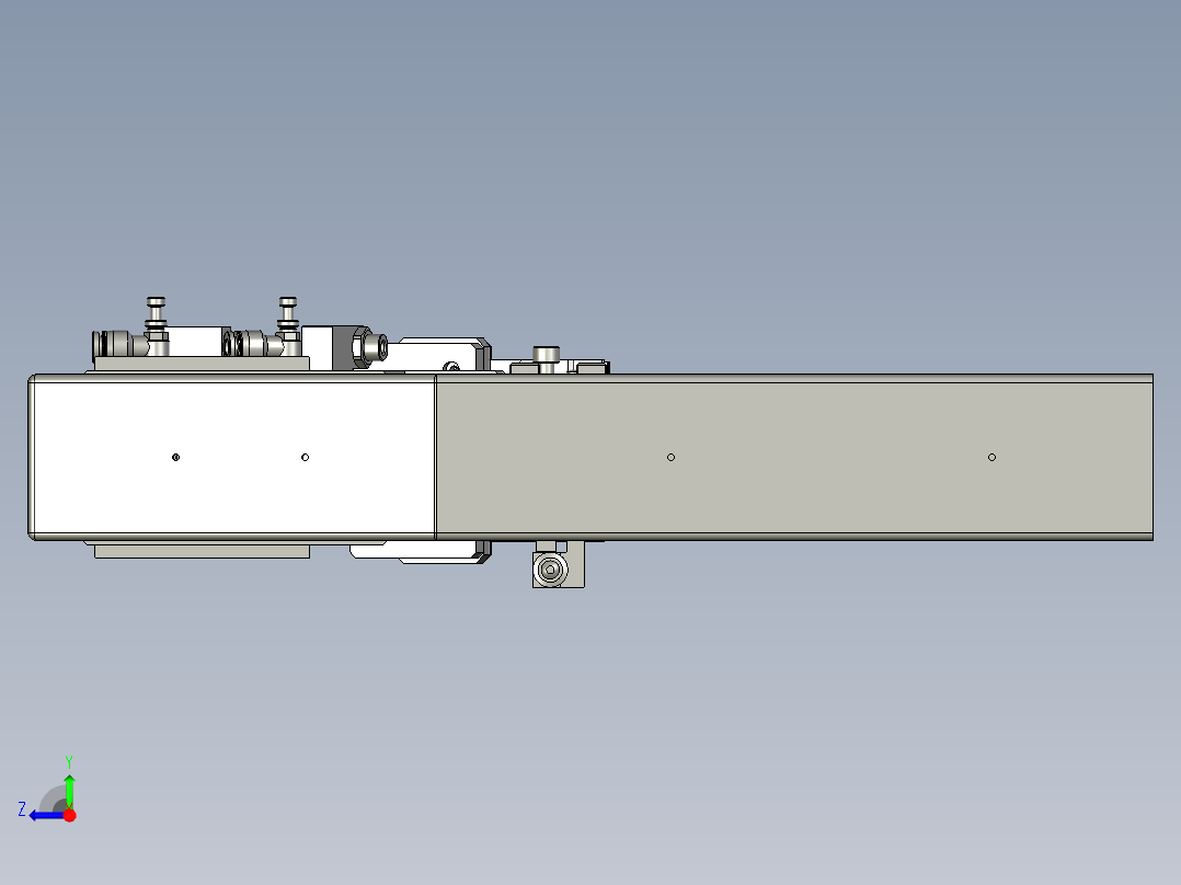 20090102-7100-X1-A1Bending-上刀2模块右视图
