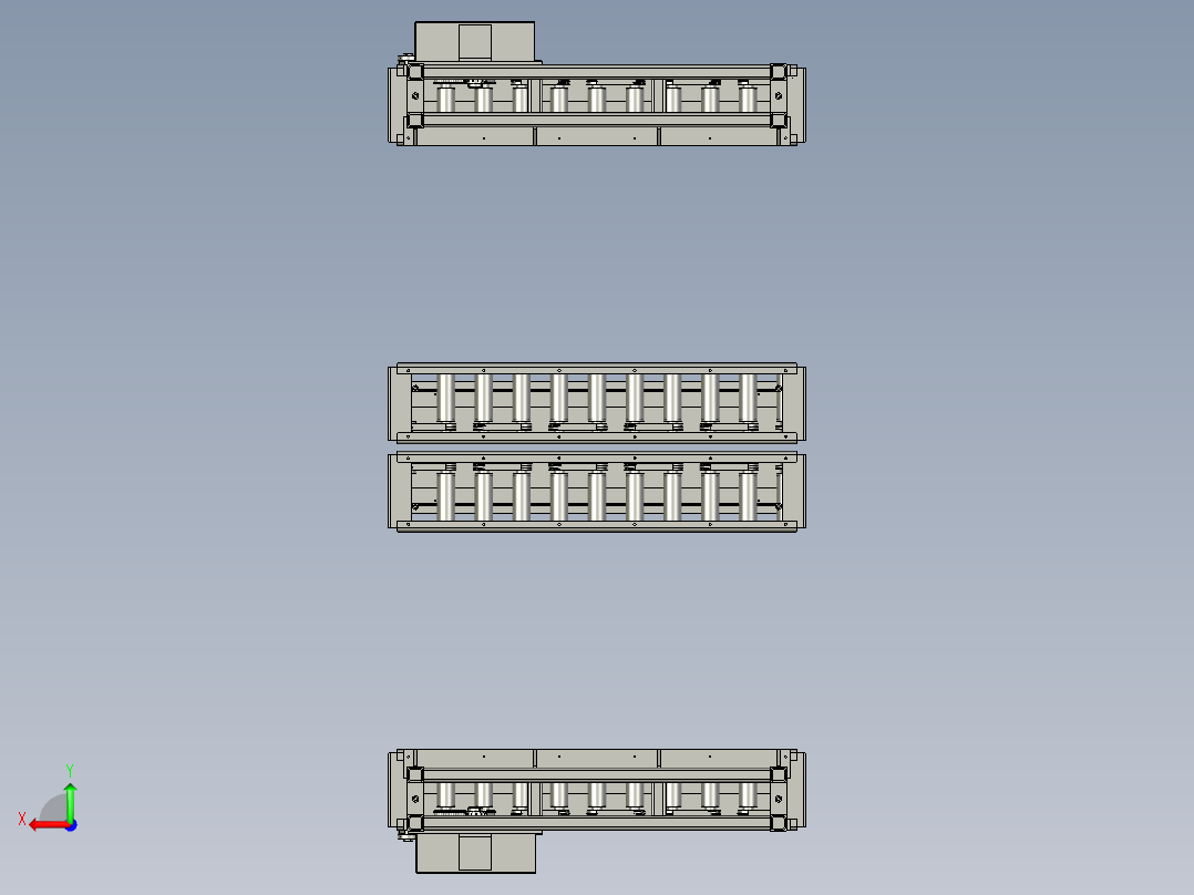 接驳台输送线2后视图
