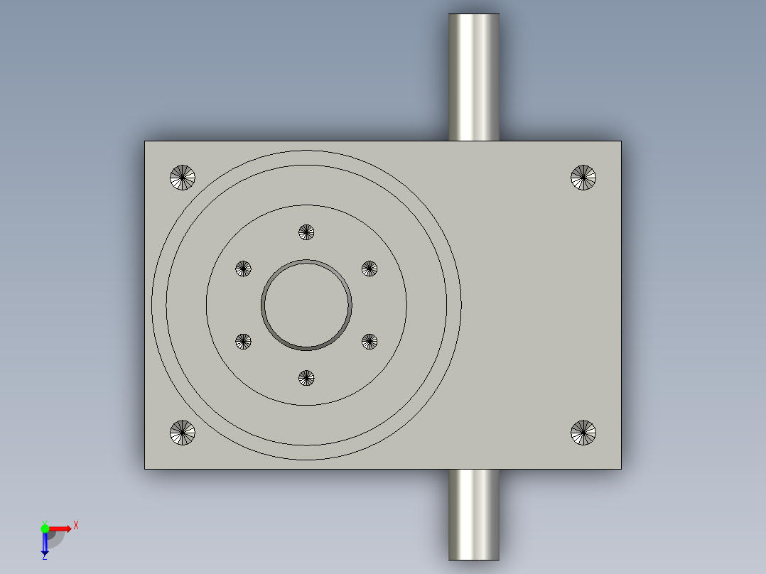 分割器RU45DF042702R俯视图