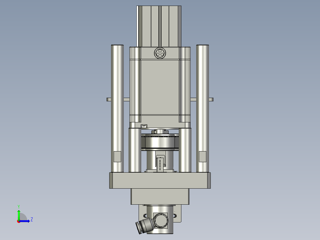 TRD899MINI-122-00卷盘抓取机械手左视图