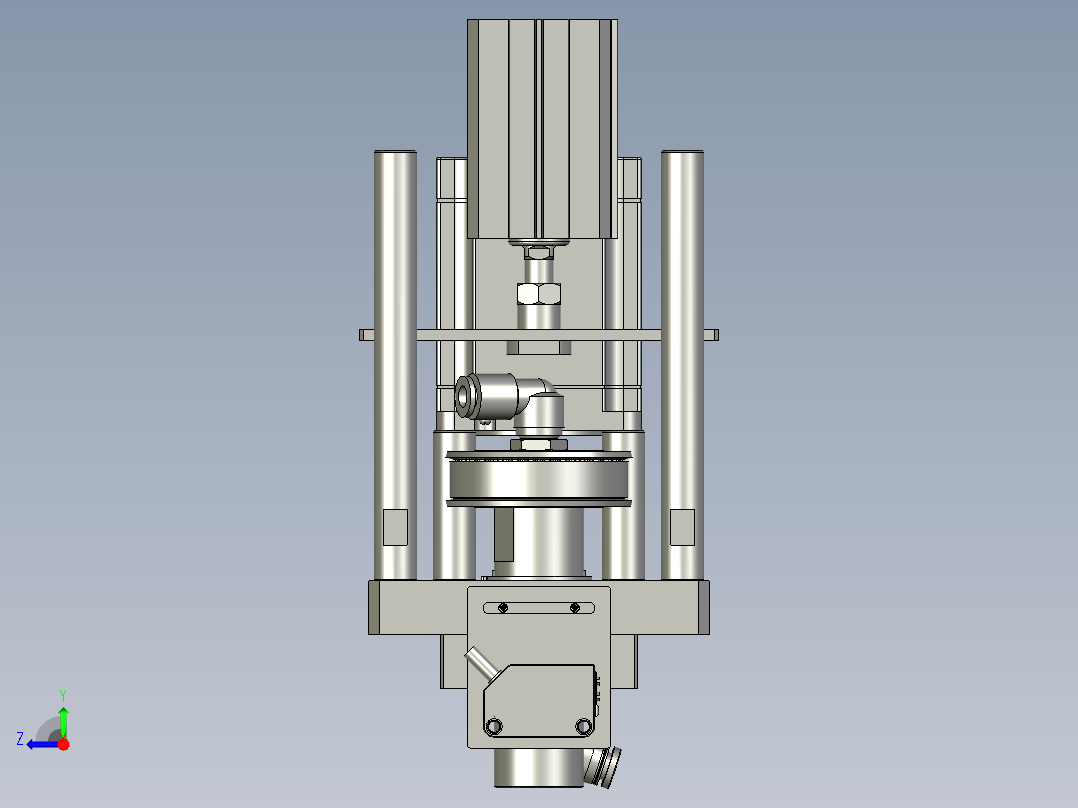 TRD899MINI-122-00卷盘抓取机械手右视图