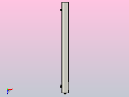 MT136BS半封闭丝杆滑台[MT136BS.L#.1450.BM.P40.C3]俯视缩略图