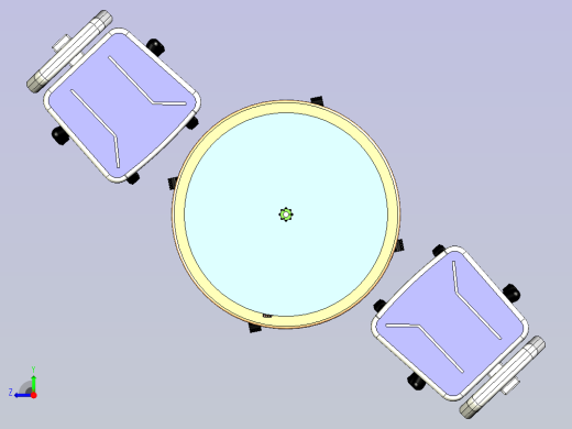 工业自动转动圆盘右视缩略图