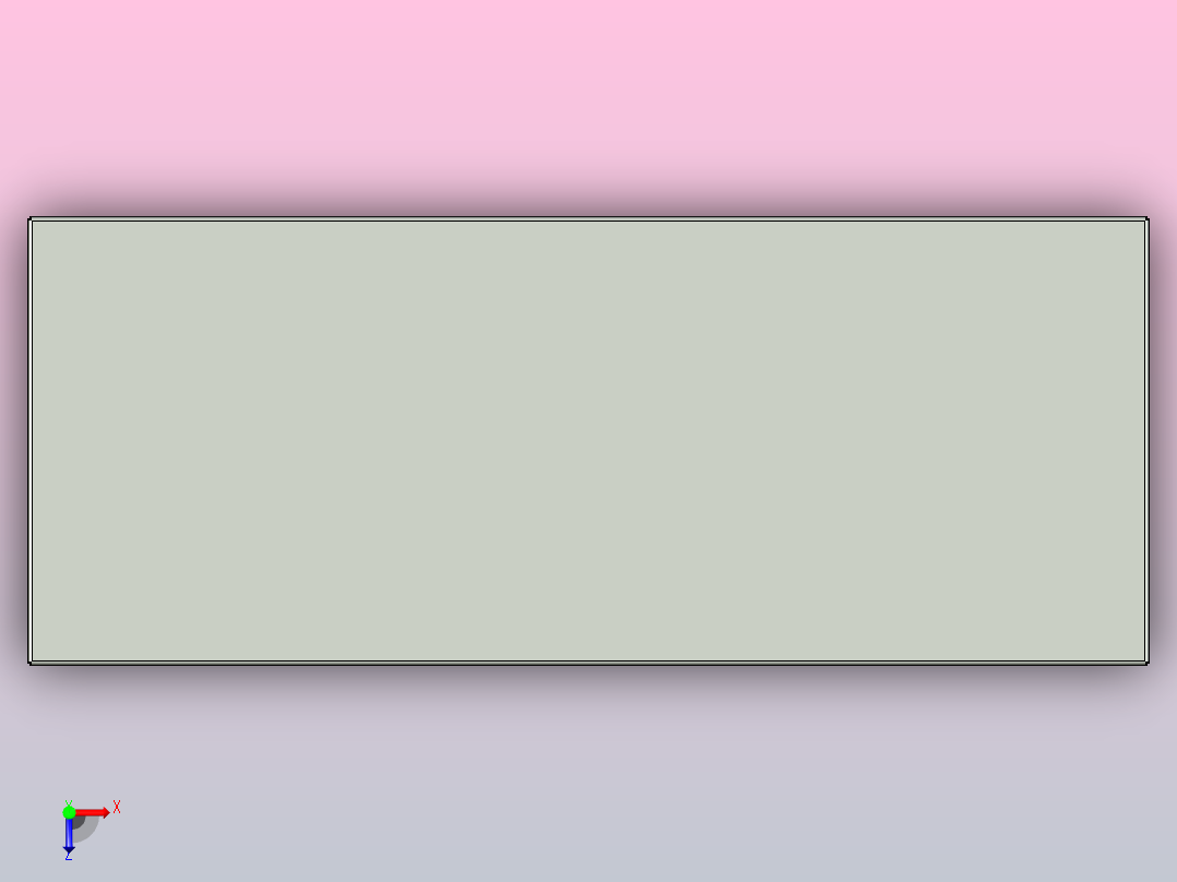 重型钢桌俯视图