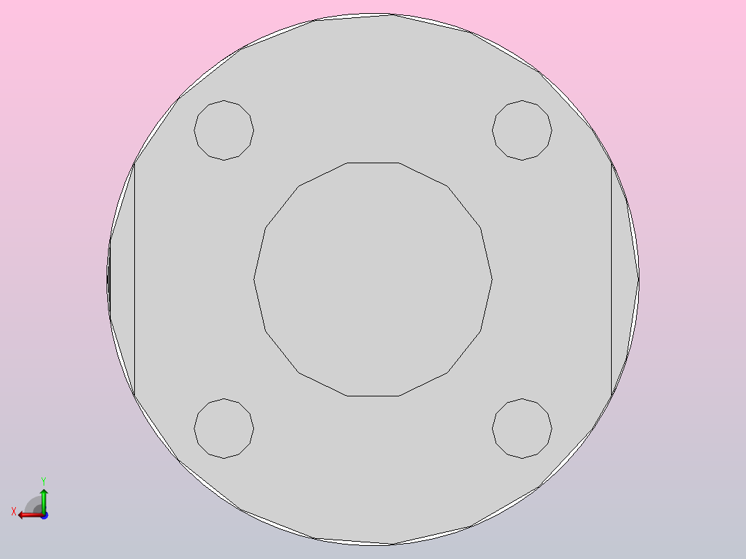 气缸CG1BN80-175后视图