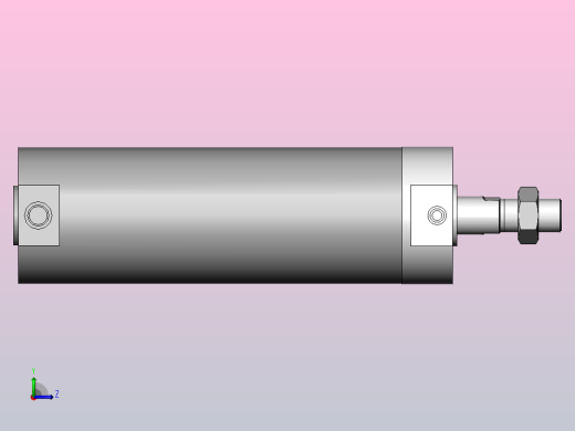 气缸CG1BN80-175左视缩略图