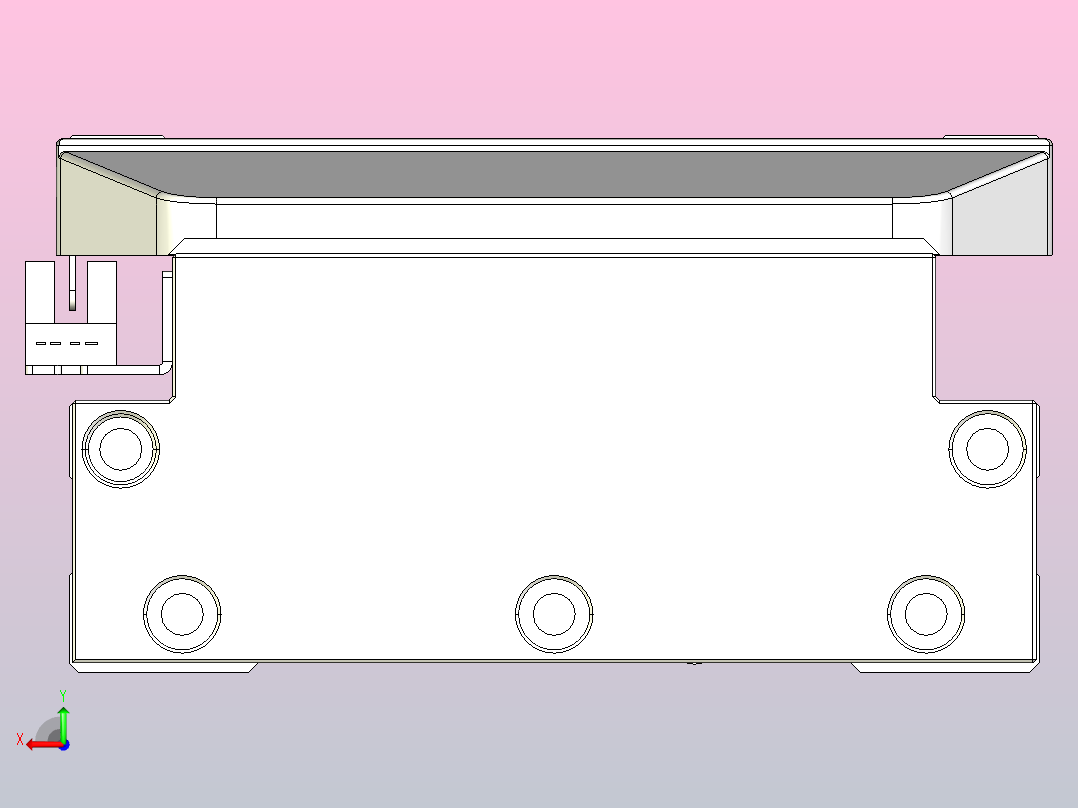 滚珠丝杠直线轴内置导轨TPA-GCR-150-2010C-L400-M-M75-N3后视图
