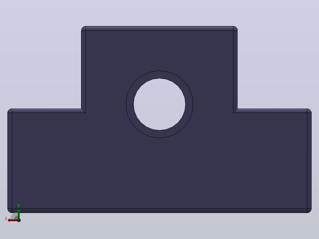 LEK10-20型[LEK12]轴承固定座，轴承座，丝杠支座主视图