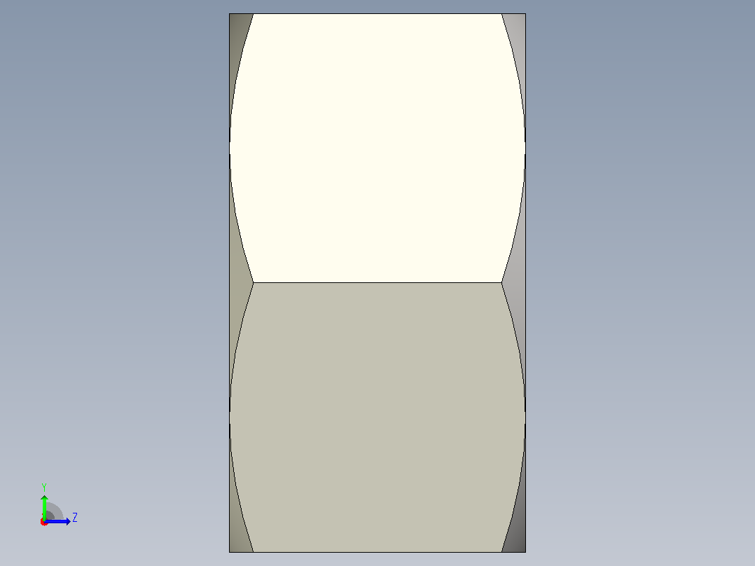 DIN_EN_ISO_4032_Hexagon_Nut_64.ipt六角螺母左视图