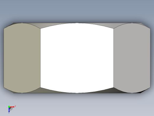 DIN_EN_ISO_4032_Hexagon_Nut_64.ipt六角螺母俯视缩略图