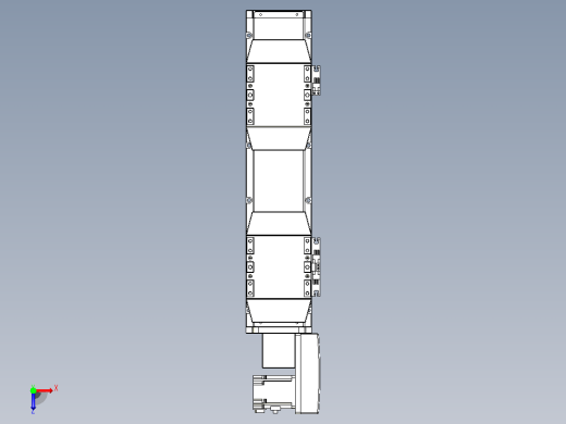 皮带直线轴双滑块型TPA-GCBS-120-P70-L50-QR-M20-N3俯视缩略图