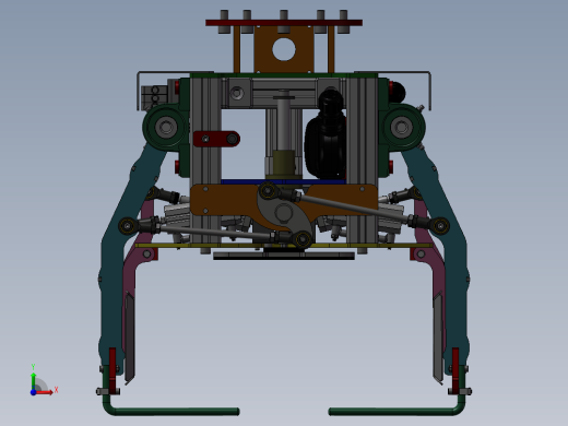 机器人抓袋器 sw12前视缩略图