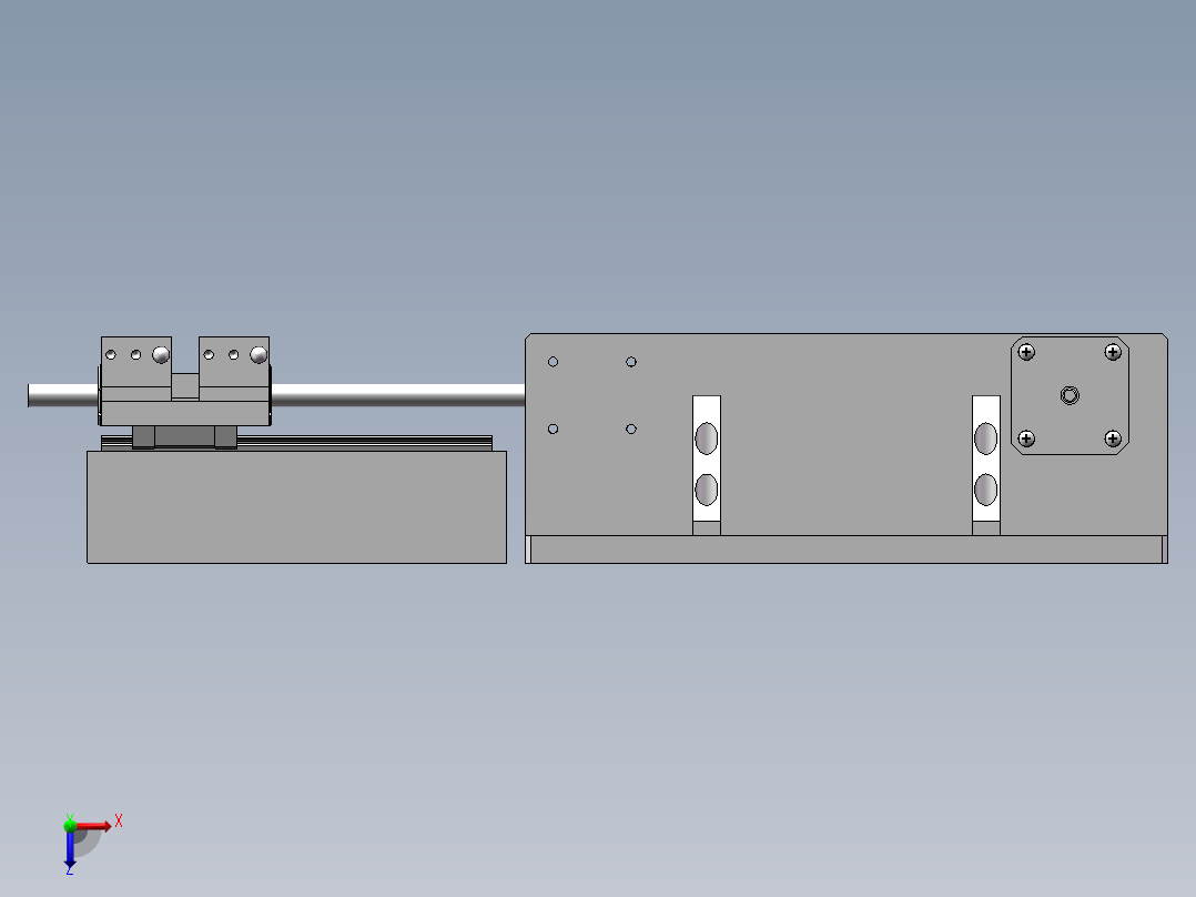 往复直线运动机构sw16可编辑俯视图