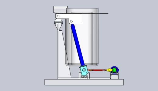 中频电炉倾倒机械系统设计(sw+cad+说明书)缩略图