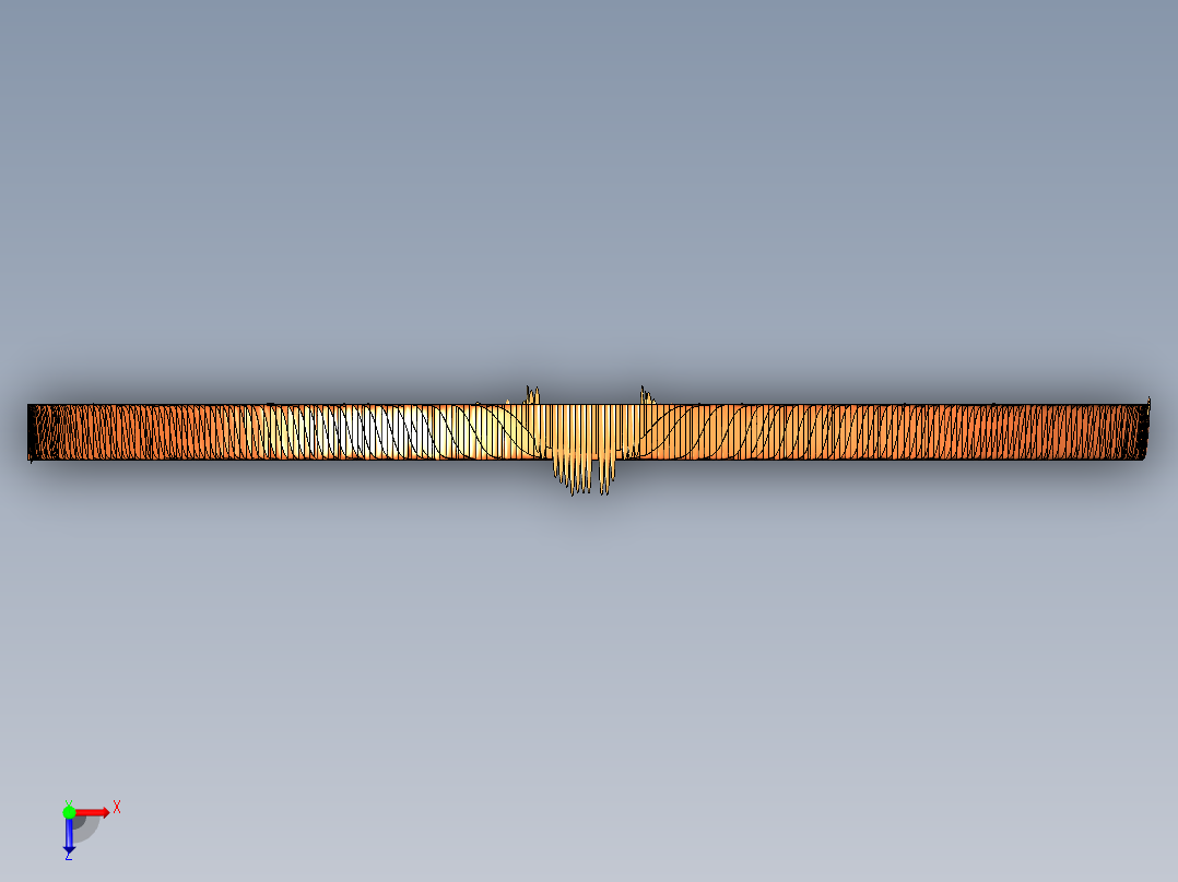 一元硬币俯视图