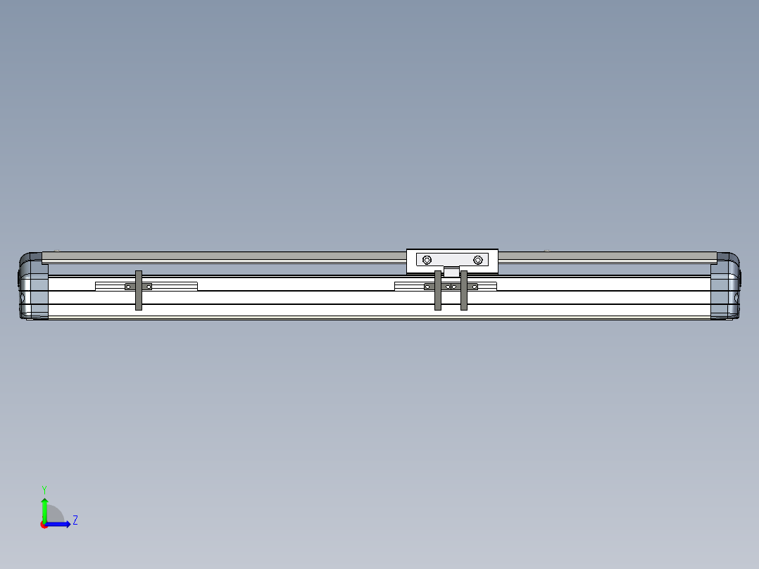 Toyo东佑达直线模组-ETH12-300-M+煞車-C4反左视图