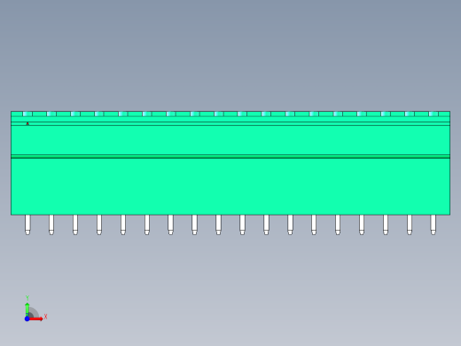 DEGSON 2EDG 系列 5.08mm 可插拔接线端子组-2EDGVH-5.08-36P-14-00AH前视缩略图