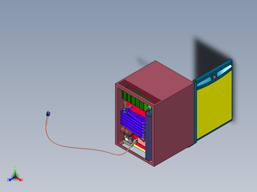 宿舍寝室冷藏单人用化妆品冷箱