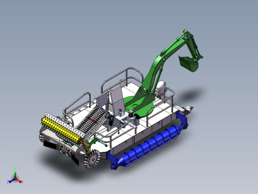 割草船主视缩略图