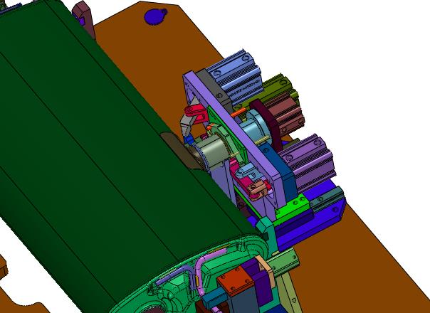 消音器的尺寸检测装置