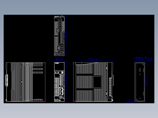 DS5C-20P1、20P2、20P4-PTA外观图