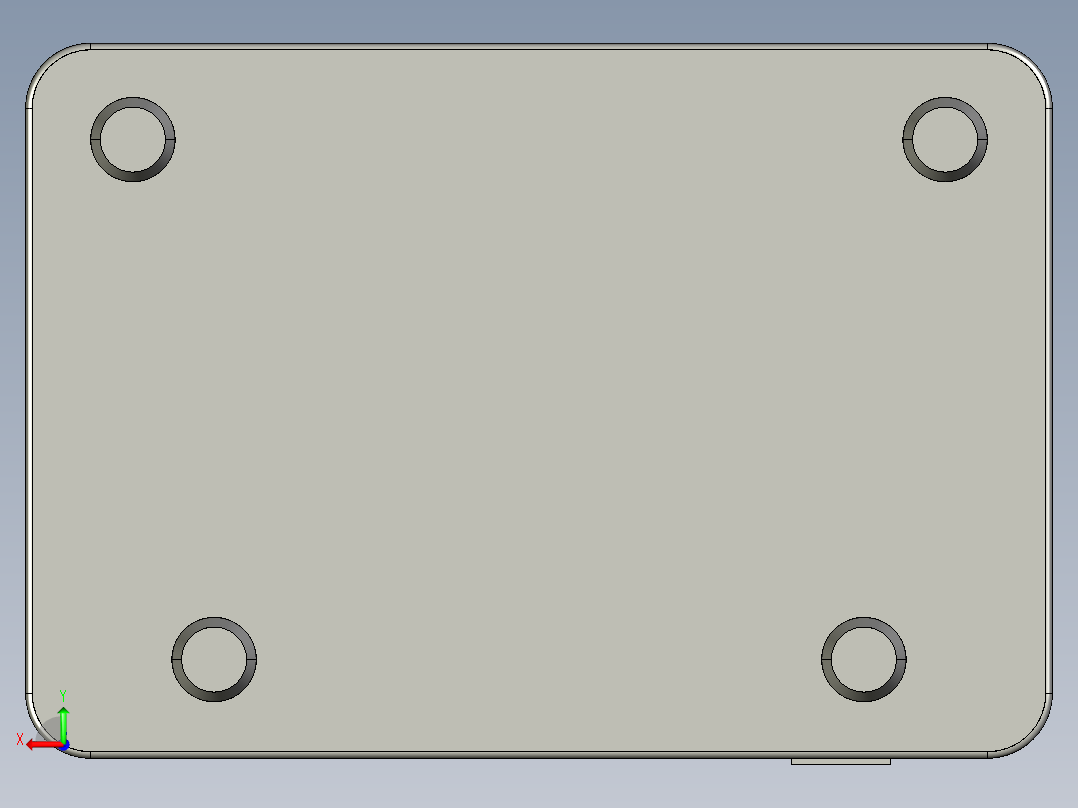 基恩士SJ-S020W_kc图纸模型后视图