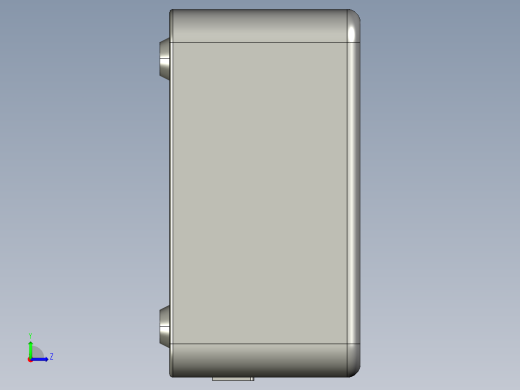基恩士SJ-S020W_kc图纸模型左视缩略图